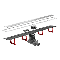 [DFLEX-371-P1375-850] Canalina doccia 850 mm
