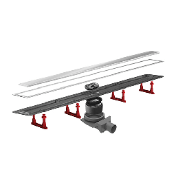 [DFLEX-371-P1371-650] Canalina per piatti doccia Artù 650mm