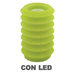 [V5506690000] Candela led lanterna verde fontana cmø13