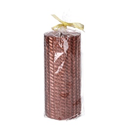 [V5511500000] Candela paraffina bronzo cm ø6,8h15,5