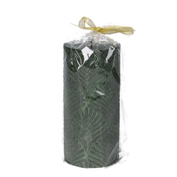 [V5511730000] Candela paraffina verde cm ø7h15