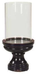 [V9121560000] Candelabro maxi blu con vetro dc-1029 Øcm. 22 h 43