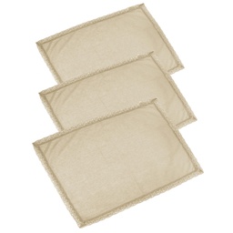 [V7909690000] Canovaccio set 3 pezzi amelie beige cm50x70