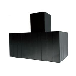 [ART895011] Cappa aspirante CUBE in acciaio inox brunito cm 90
