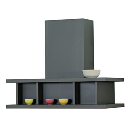[ART895172] Cappa aspirante INDUSTRIAL STYLE in acciaio inox brunito cm 120