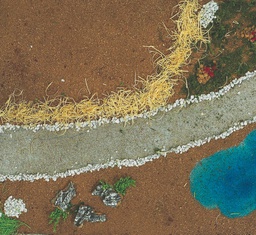 [037939] Carta per paesaggio 50x70 cm con strade e laghetto decorazioen per presepe