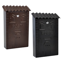 [DFL3130070] Cassetta Postale Cm 25 X 9,5 X H 37 - Nera