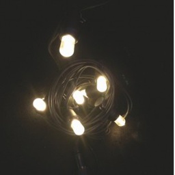 [1932408] Catena 20 LED Multicolour cavo gommato 10 metri