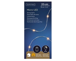 [20035619] Catena Micro Led 20 Luci 95Cm Da Interno
