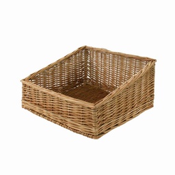 [V2314260000] Cesta espositore vimini piccola cm 40x40h21/12