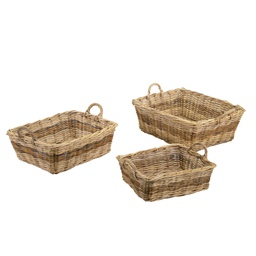 [V4706540000] Cesta kubu 1-3 giunco 2m bassa cm 68x57h25/33