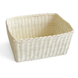 [V1725810000] Cestina rattan naturale rettangolare cm37xh18x27