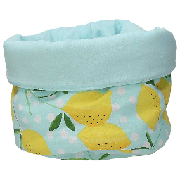 [19907408] Cestino Pane 14 Cm X H 16 Cm Cotone Giallo
