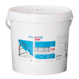 [8059591731130] Cloro in pastiglie TRIPLA AZIONE 200 gr da 5 KG per piscina
