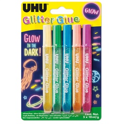 [1998622] Colla Glitter Pz.5 Glow | Uhu - Vertecchi Roma