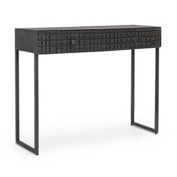 [B0746823] Consolle Dorset  2 cassetti stile industriale