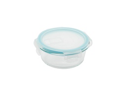 [1943609] Contenitore Tondo Con Coperchio Con Sfiato 400 Ml Vetro