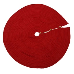[V6317950000] Copribase tessuto maglia albero rosso cm ø112h0,5