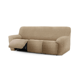 [EFFEZ99243] Copridivano Jaz recliner 3 posti beige 200-260 EFFEZ