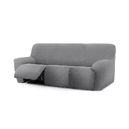 [EFFEZ99231] Copridivano Jaz recliner 3 posti grigio 200-260 EFFEZ