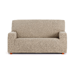 [FZ99192] Copridivano Troya elastico 4 posti beige 210/240