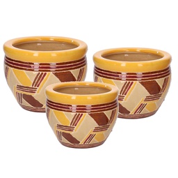 [V5825600000] Coprivaso ceramica 1-3 righe cmø30h21