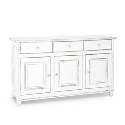 [B0745075] Credenza rustica Colette 3 ante 3 cassetti