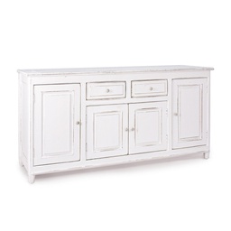 [B0745077] Credenza rustica Colette 4 ante e 2 cassetti