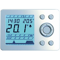 [DFLEX-411-3609] Cronotermostato elettronico settimanale digitale bianco