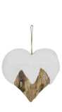 [V9143130000] Cuore innevato medio nal-0071 cm. 30 x 30