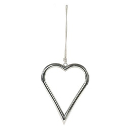 [V6004880000] Cuore metallo lucido gr cm26