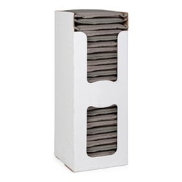 [20041150] Cuscino Poly 180 Choco seduta quadrata sfoderabile per esterno