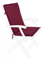 [B0806378] Cuscino Poly180 Bordeaux Schien Medio