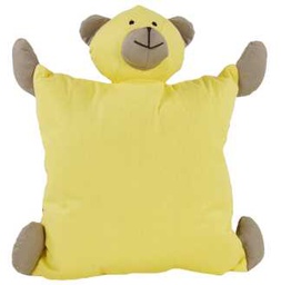 [V9160290000] Cuscino orsetto giallo medio st-0536 cm. 35 x 35