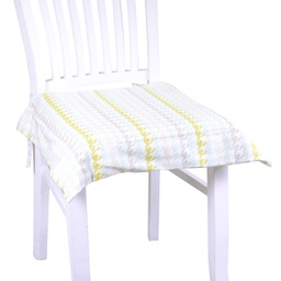 [V7901090000] Cuscino sedia london verde quadro cm40x40h4