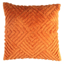 [V2512400000] Cuscino tessuto arancione cm 40x40h12