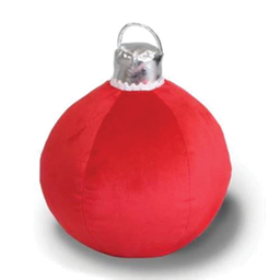[2005676] Cusino pallina di natale Ø40 cm rosso