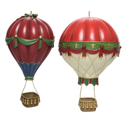[20035736] Decorazione Per Albero Di Natale In Poliresina Mongolfiera ...