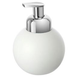 [FER006016] Dispenser sapone in ceramica bianco linea Oslo Feridras
