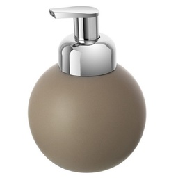 [FER006024] Dispenser sapone in ceramica tortora linea Oslo Feridras