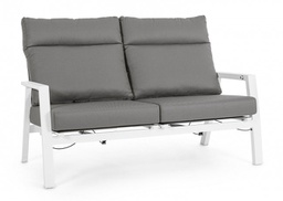 [B0663339] Divano 2P Recl C-C Kledi Bianco Jx11