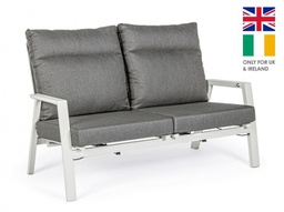 [B0663459] Divano 2P Reclinabile C-C Kledi Lunar-Uk