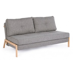 [B0735203] Divano Letto 2 posti Hayden grigio