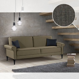 [FZ93967] Divano letto Silvera 2 posti tessuto grigio