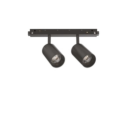 [8021696303628] EGO Track Double 16W 3000K 1-10V BK - L 190 x H 128 x P 40 mm