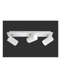 [TRIO802400301] Faretto Da Soffitto 3 Spot Orientabili Marley Bianco Trio Lighting