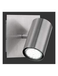 [TRIO802400107] Faretto Spot Orientabile Marley GU10 Nichel Trio Lighting