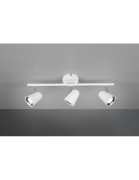 [TRIOR82123131] Faretto Toulouse Bianco 3 Spot Led L48 cm Trio Lighting