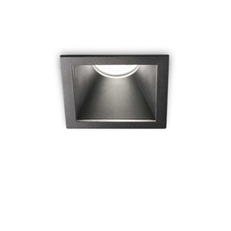 [8021696285436] Faretto ad incasso GAME Trim Square 11W 2700K BK - L84xH120xP84mm