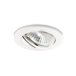 [8021696083179] Faretto ad incasso bianco D 82 x H 90 mm